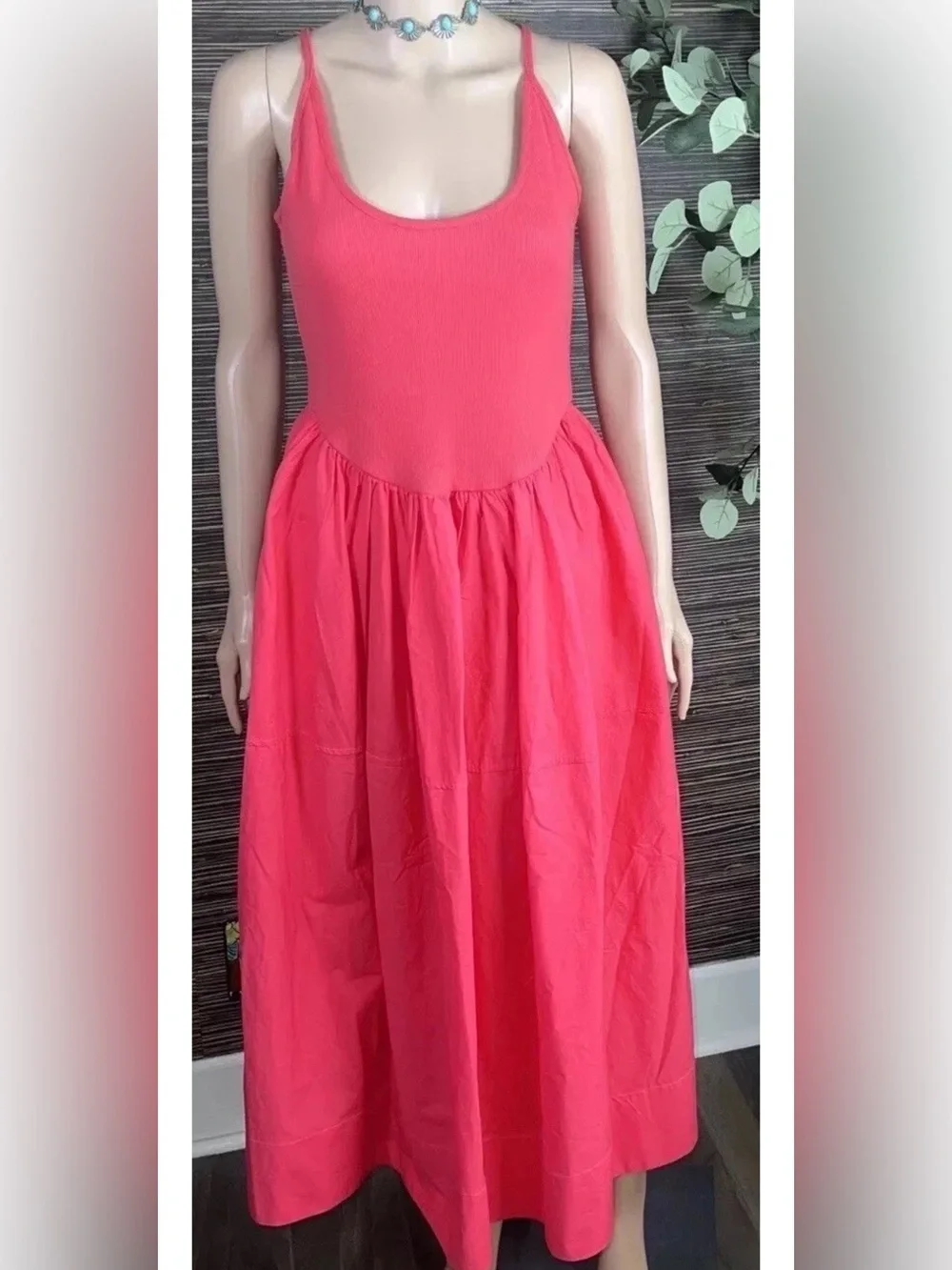 🆕 Free People Dylan Midi Dress Pink Small